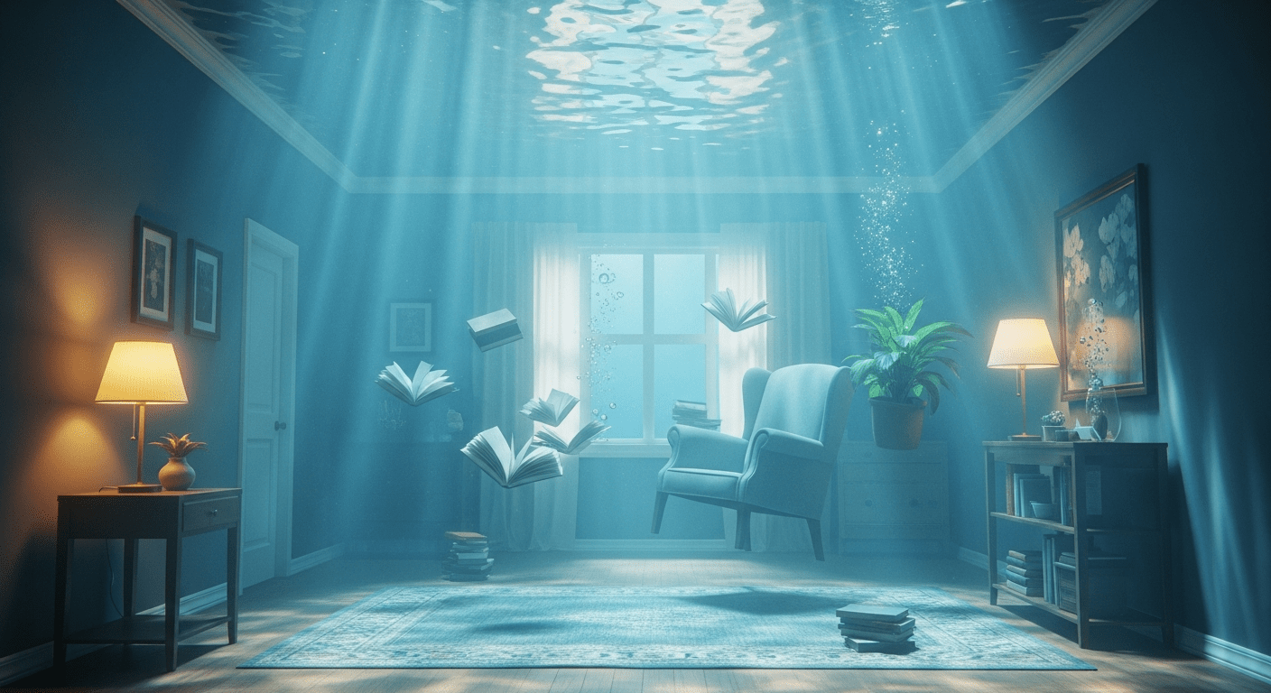 Dreaming of Being Underwater Indoors: Meaning & Symbolism
